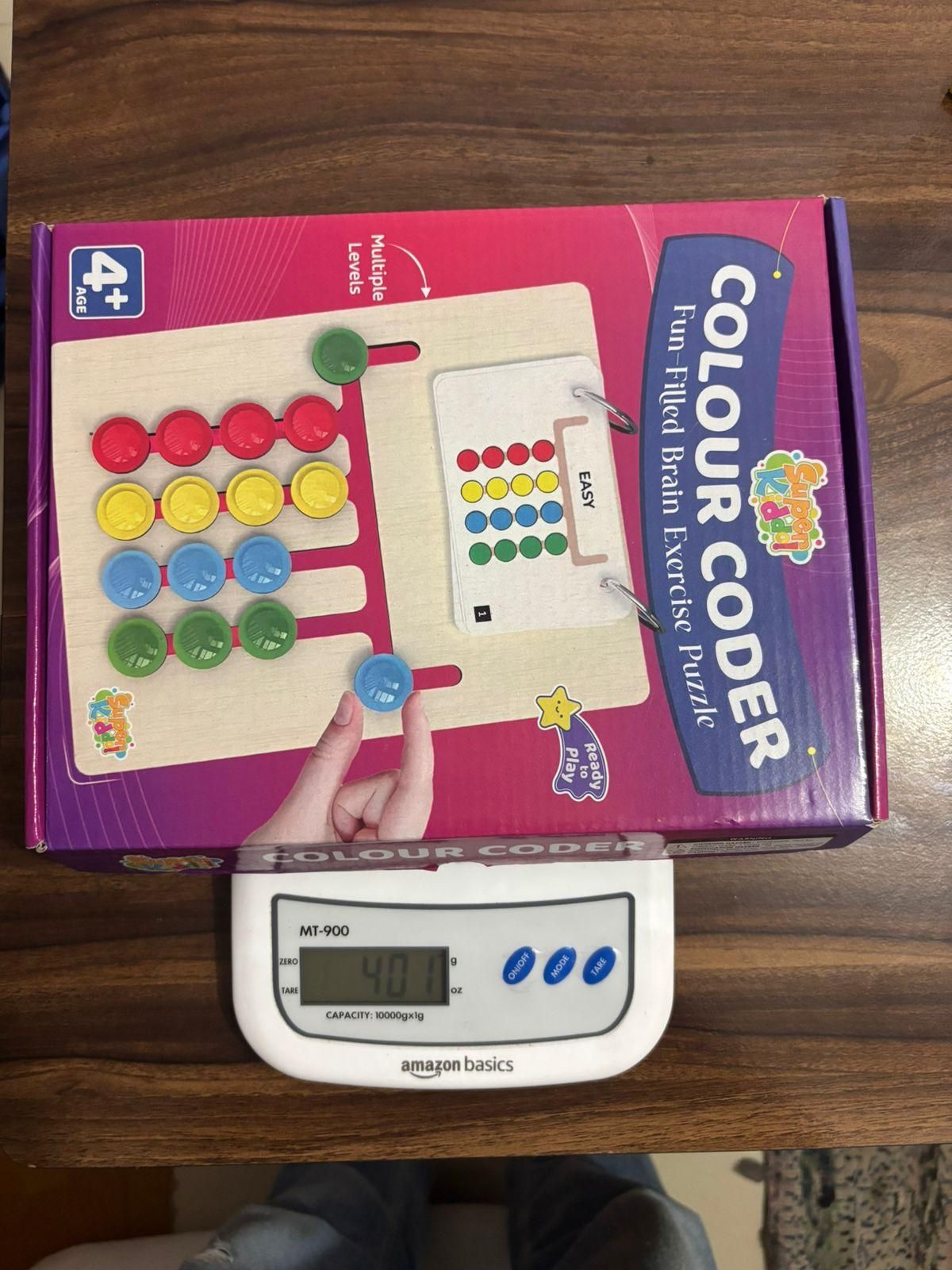 Montessori Color Matching Puzzle Game for Kids – Educational Slide Toy for Learning Colors & Patterns