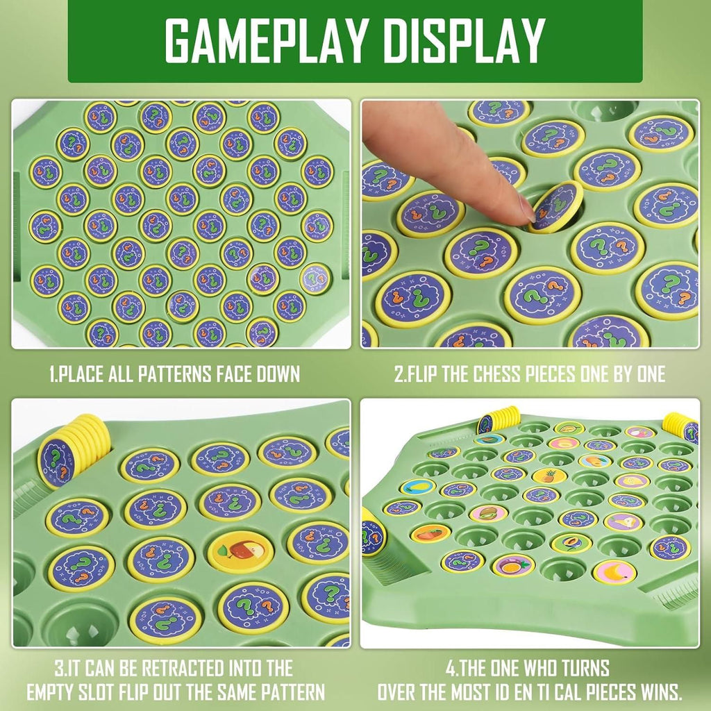 Flipping Chess Match Game for Kids and Adults