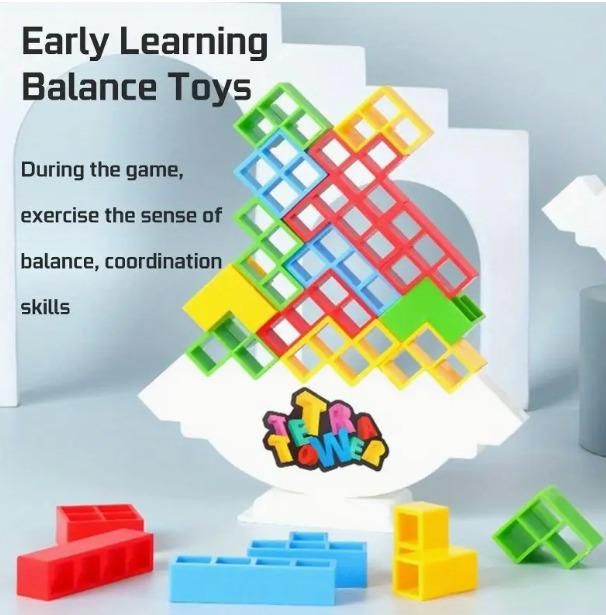 Tricky Tower Balance Blocks for Kids & Adults