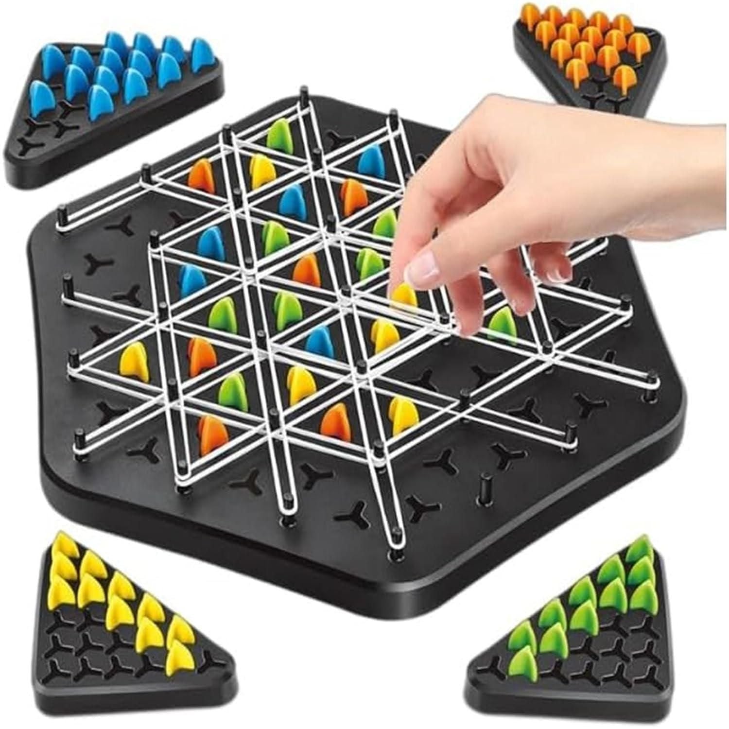 Chain Triangle Chess Game for kids and adults
