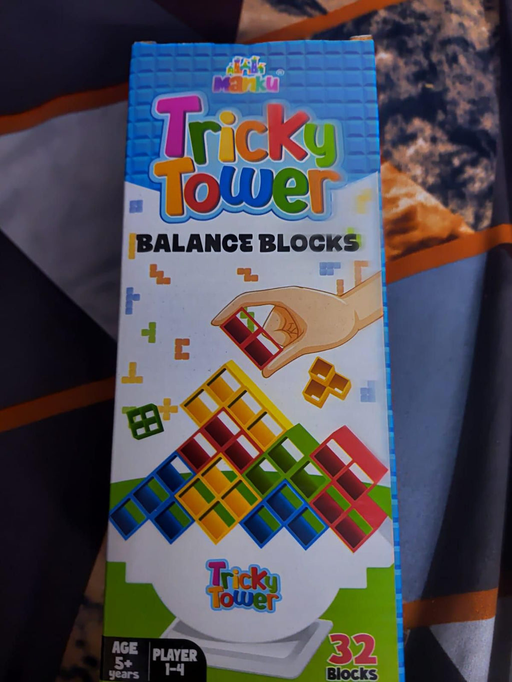 Tricky Tower Balance Blocks for Kids & Adults