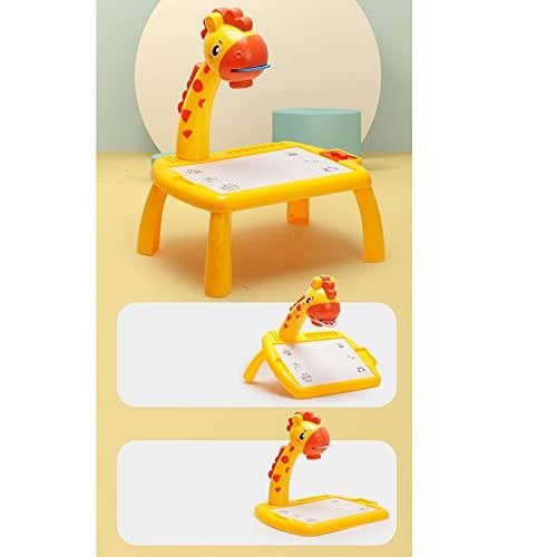 Kids Projector Drawing Desk – Educational Painting Board with Safe ABS Design