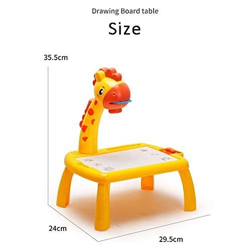 Kids Projector Drawing Desk – Educational Painting Board with Safe ABS Design