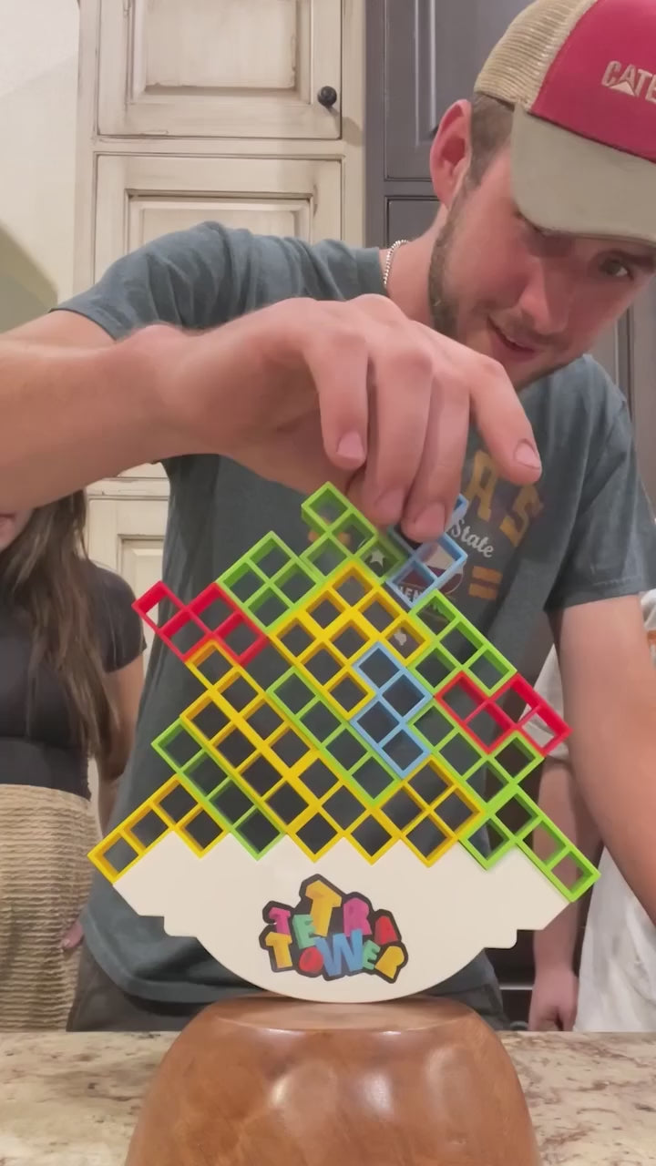 Tricky Tower Balance Blocks for Kids & Adults