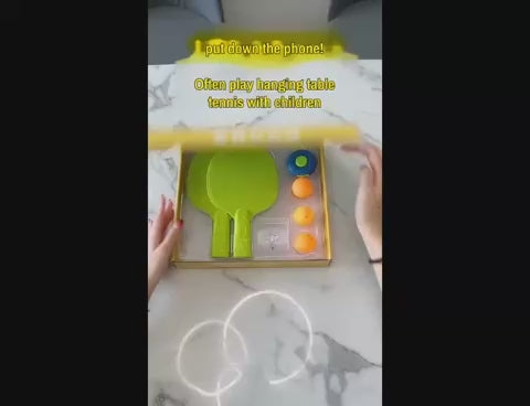 Indoor Hanging Table Tennis with Balls for kids and adults